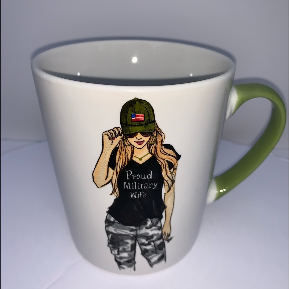 NWOT Military Wife Mug